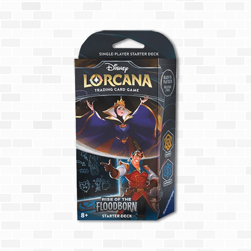 Lorcana: Rise of the Floodborn - Starter Deck (Amber & Sapphire)