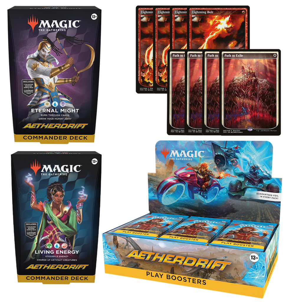 Aetherdrift Play + Commander Set Aetherdrift Play + Commander Set