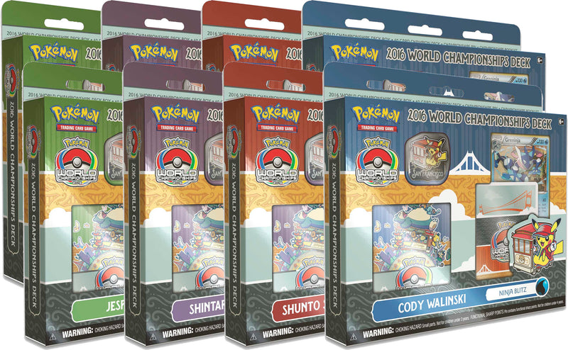 2016 World Championships Deck - Theme Deck Display