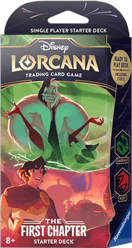 Lorcana: The First Chapter - Starter Deck (Emerald & Ruby)