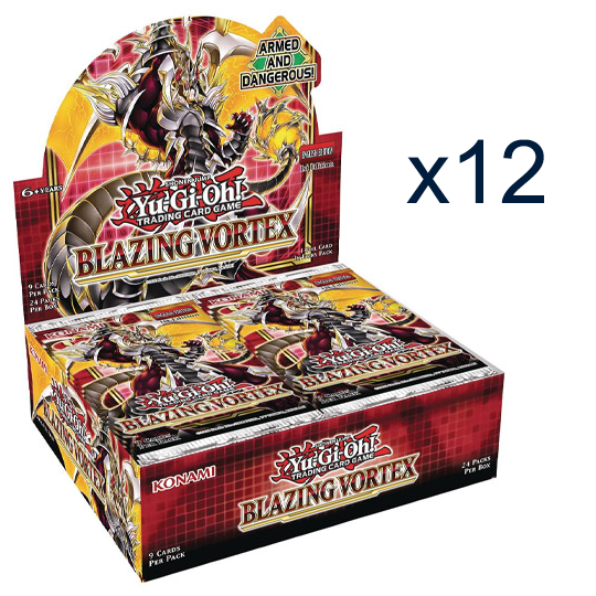 Blazing Vortex - Booster Box Case (1st Edition)