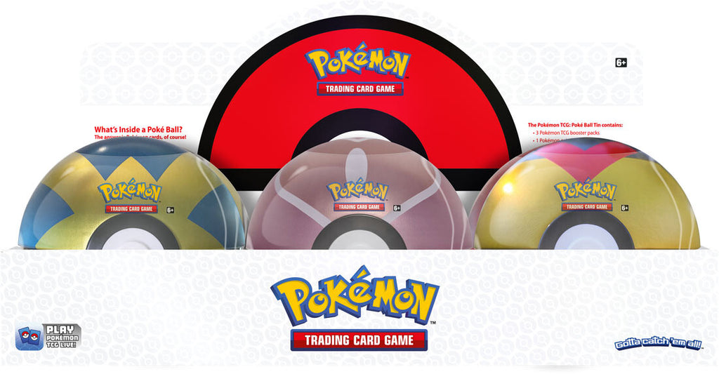 Poke Ball Tin Display (Q4 2024 re-release)