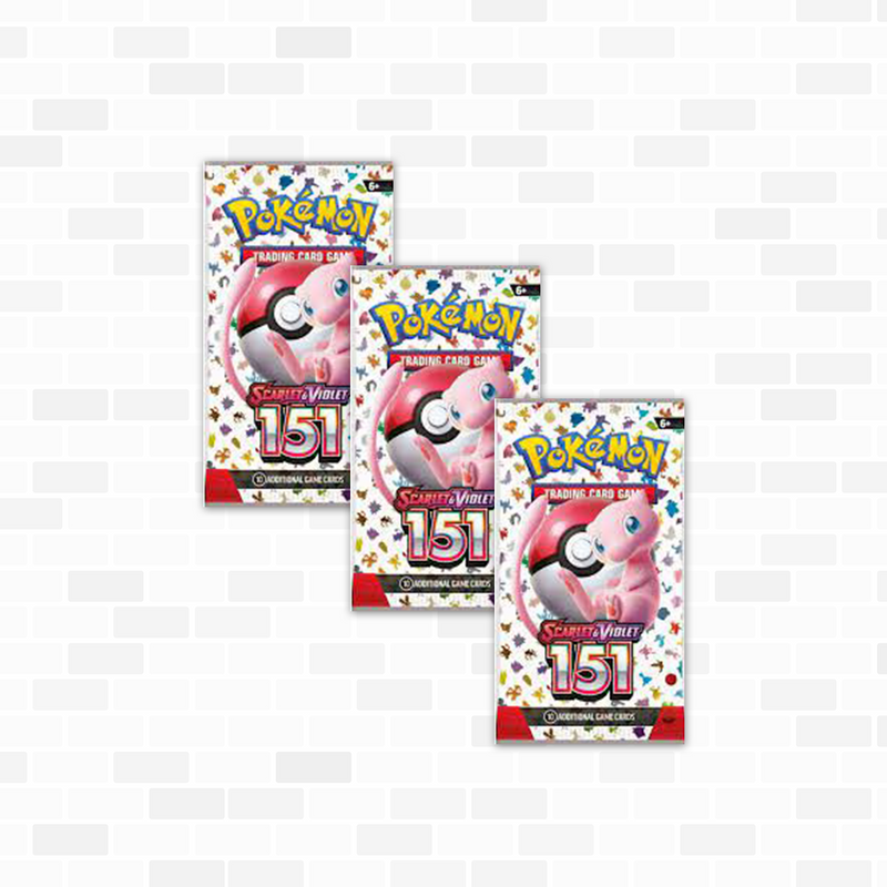 S&V: Pokemon 151 [Japanese] SV2A x3 Packs