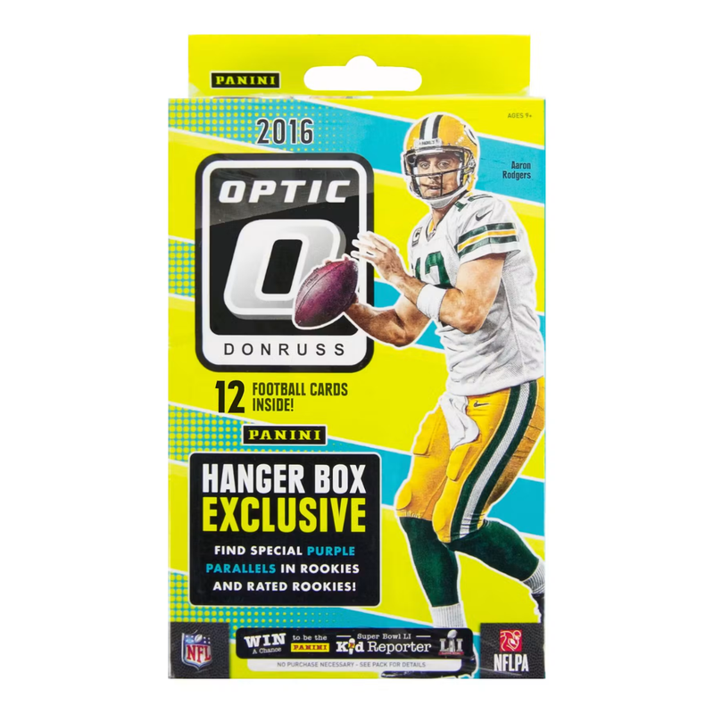 2016 Panini Football Donruss Optic Hangar Box