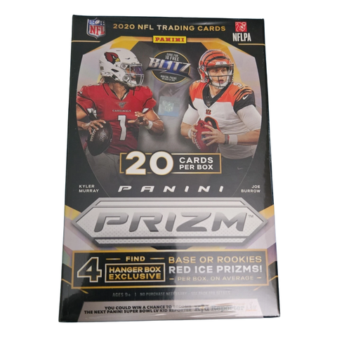 2020 Panini Football Prizm Hangar Box (Red Ice Prizms)