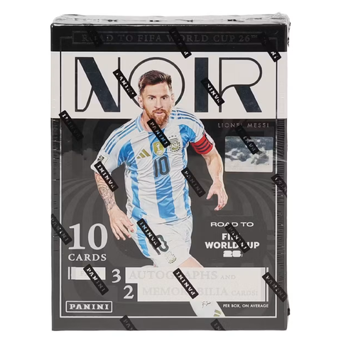 2025/26 Panini Noir Road to FIFA World Cup Soccer Hobby Box