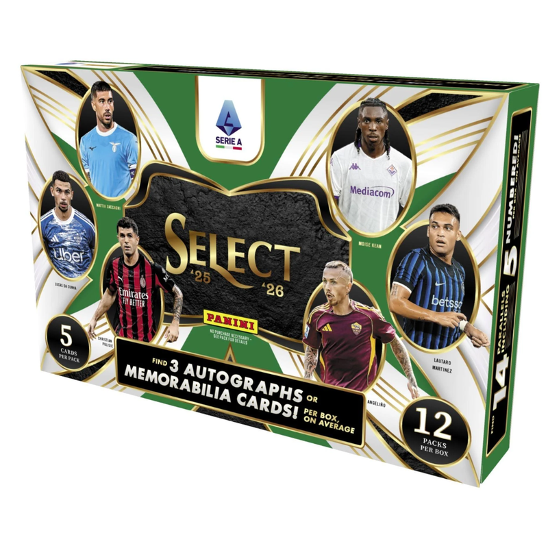 2025/26 Panini Soccer Series A Hobby Box
