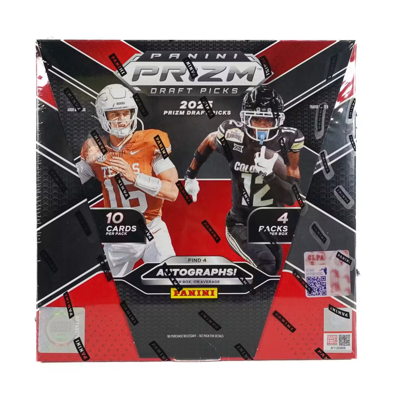 2025 Panini Prizm Draft Picks Football Hobby Box