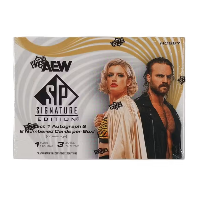 2025 Upper Deck SP Signature Edition AEW Wrestling Hobby Box