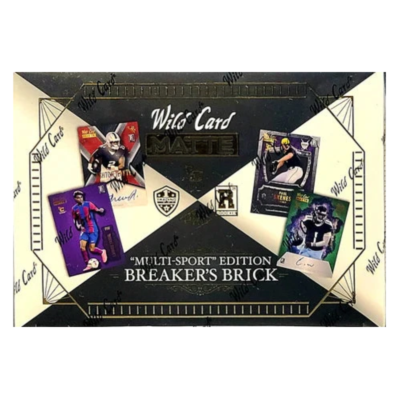2025 Wild Card Matte Rookie Multi-Sport Edition Breaker's Brick Box