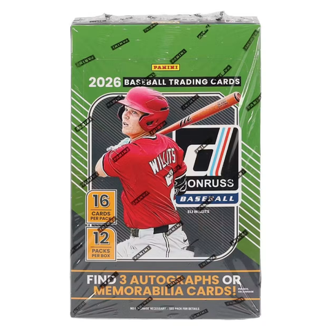 2026 Panini Donruss Baseball Hobby Box