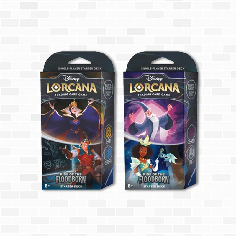 Lorcana: Rise of the Floodborn Starter Deck (Set of 2) Lorcana: Rise of the Floodborn Starter Deck (Set of 2)
