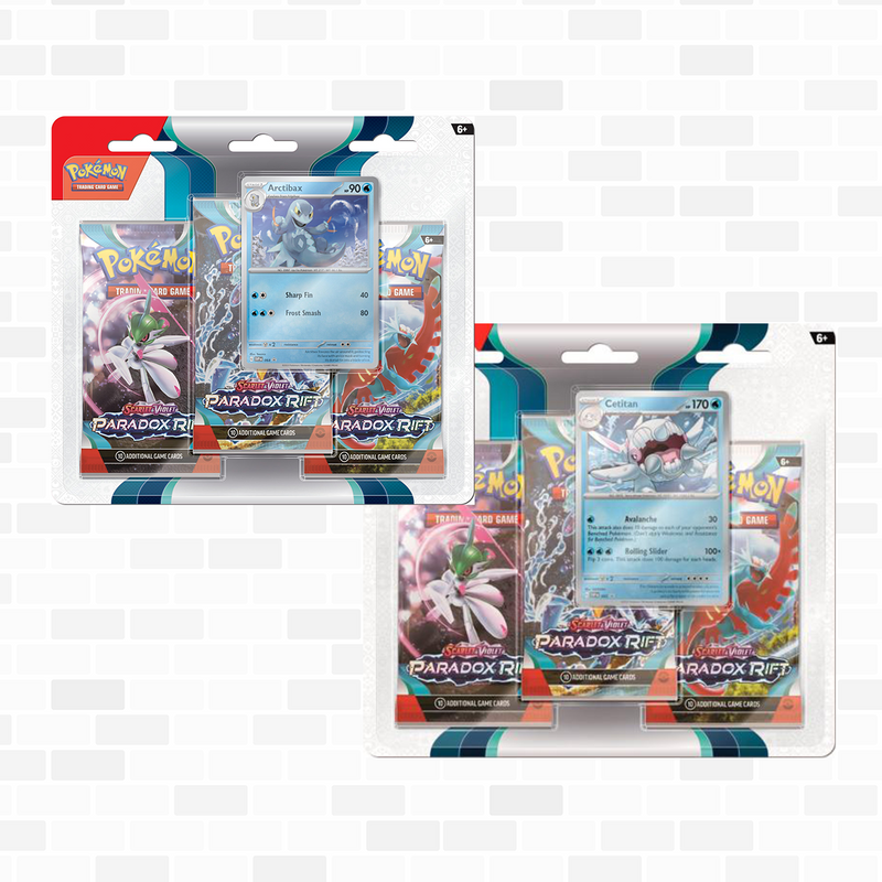 Scarlet & Violet: Paradox Rift - 3-Pack Blister (Set of 2) Scarlet & Violet: Paradox Rift - 3-Pack Blister (Set of 2)