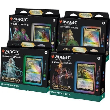 The Lord of the Rings: Tales of Middle-earth - Commander Deck Display