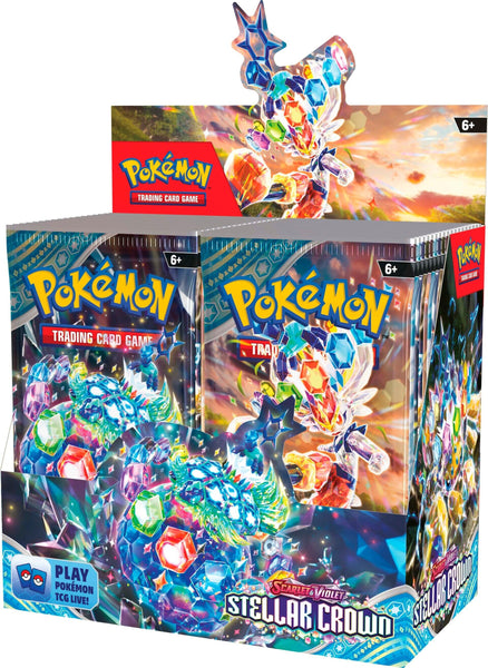 shop deals on pokemon tcg booster boxes Scarlet & Violet: Stellar Crown Mega Evolution Dark Magician - Ultra Cases Options:1 Case Eevee Heroes CS4aC (15boxes/case) Edgar Markov