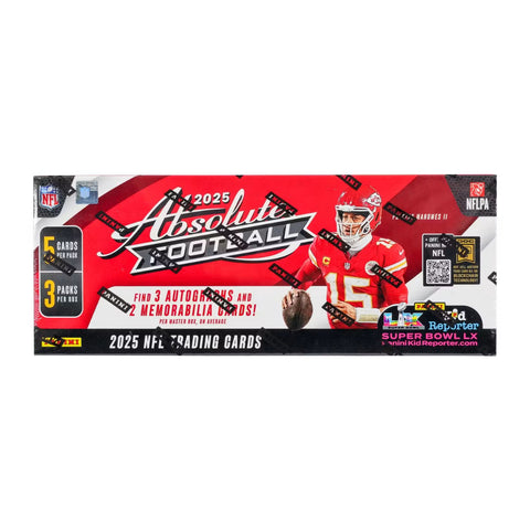 2025 Panini Absolute Football Box - Ebay Live
