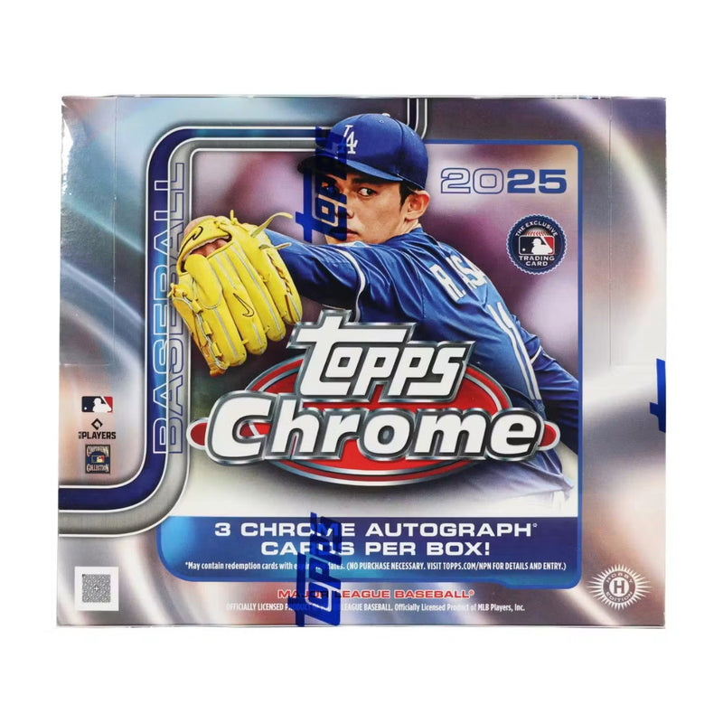 2025 Topps Chrome Baseball Jumbo Hobby Box