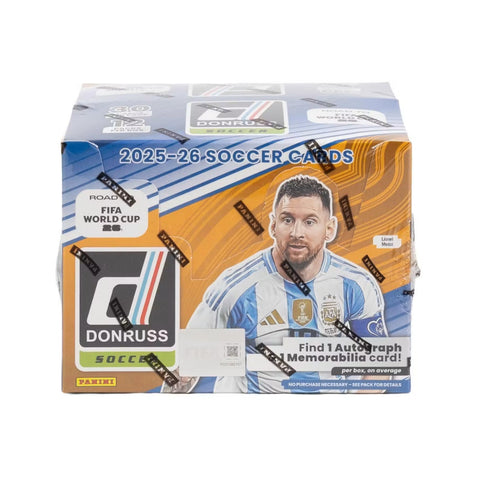 2025/26 Panini Donruss Road to FIFA World Cup Soccer Hobby Box