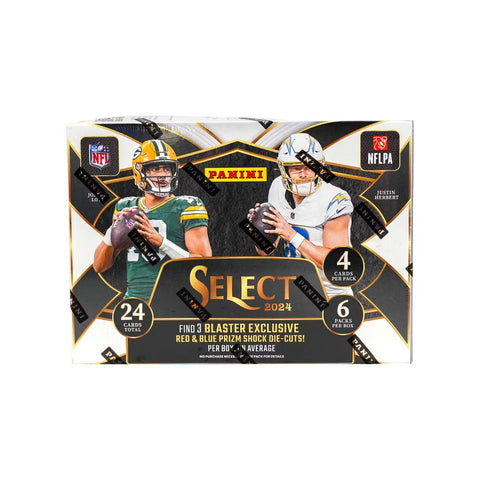 2024 Panini Select Football Blaster Box (Red & Blue Prizms!)