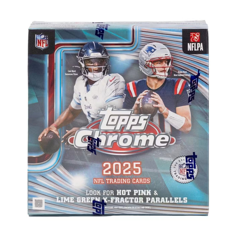 2025 Topps Chrome Football Mega Box