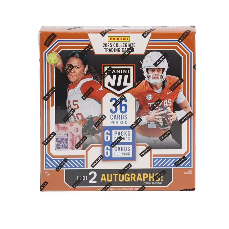 2025 Panini NIL Texas Long Horns Hobby Box