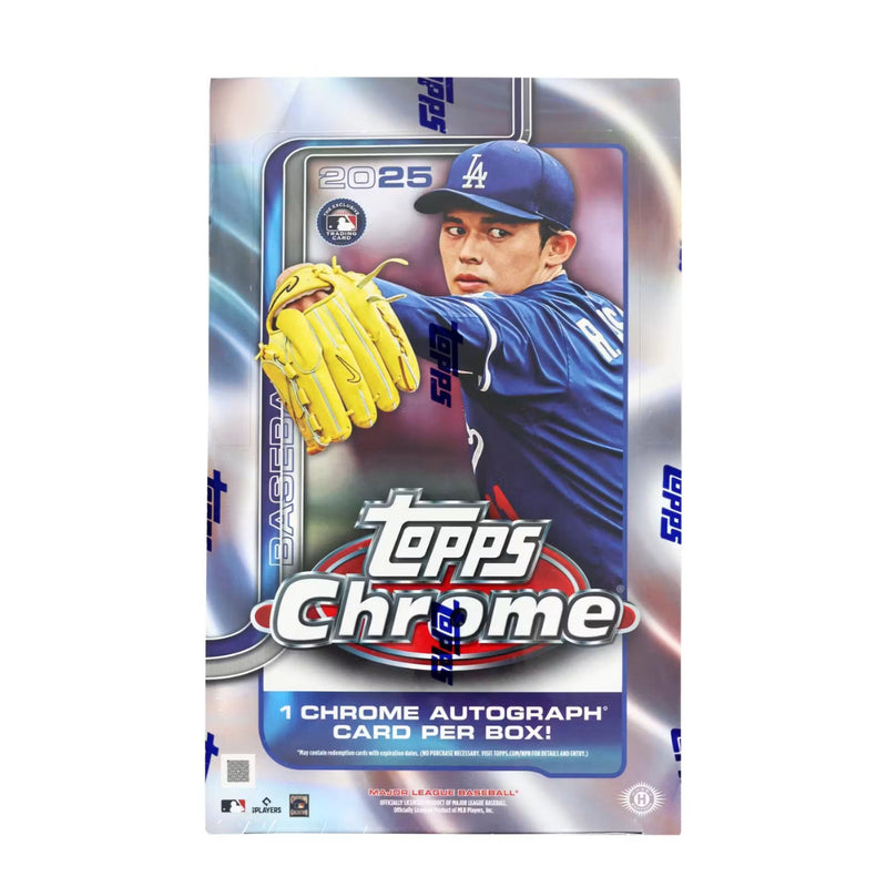2025 Topps Chrome Baseball Hobby Box