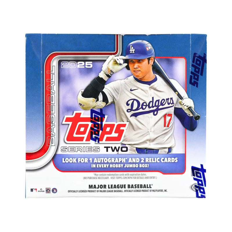 2025 Topps Series 2 Baseball Hobby Jumbo Box