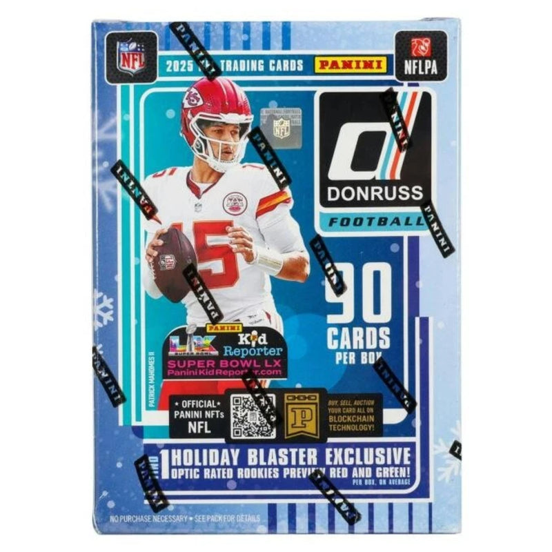 2025 Panini Donruss Football Holiday Blaster Box
