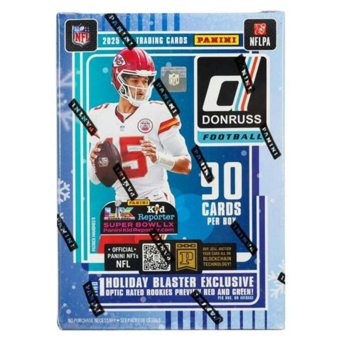 2025 Panini Donruss Football Holiday Blaster Box