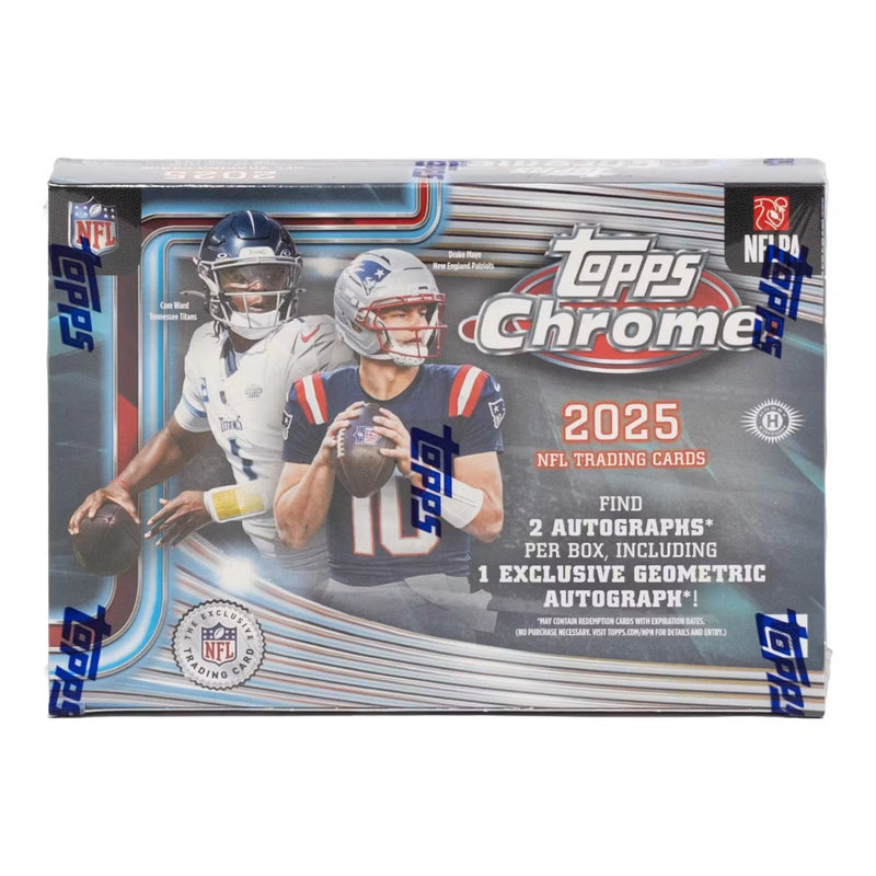 2025 Topps Chrome Football Breakers Delight Box