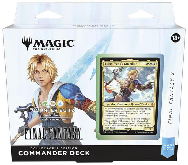遊*眞様 MTG FINAL FANTASY X カウンターブリッツ　コレクター MTG Final Fantasy Commander Deck Counter Blitz Collector's