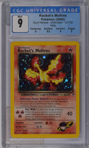 2000 Pokemon Gym Heroes - Unlimited Rocket's Moltres 12/132 Holo CGC 9