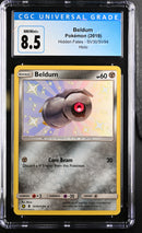 2019 Pokemon Hidden Fates Beldum SV30/SV94 Holo CGC 8.5