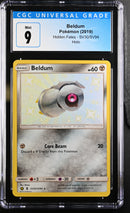 2019 Pokemon Hidden Fates Beldum SV30/SV94 Holo CGC 9