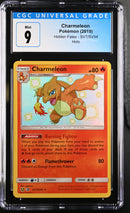 2019 Pokemon Hidden Fates Charmeleon SV7/SV94 Holo CGC 9