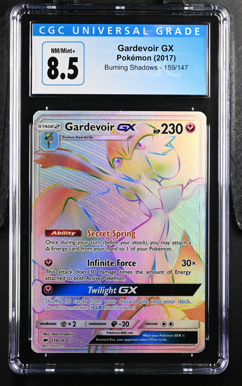 2017 Pokemon Burning Shadows Gardevoir GX 159/147 CGC 8.5