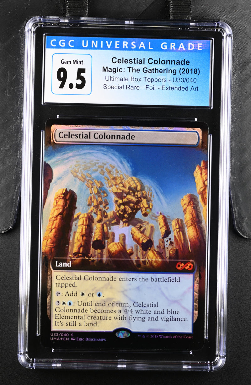 2018 Magic: The Gathering Ultimate Box Toppers Celestial Colonnade U33/040 Foil CGC 10