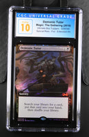 2018 Magic: The Gathering Ultimate Box Toppers Demonic Tutor U08/040 Foil CGC 10