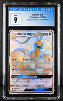 2019 Pokemon Hidden Fates Altaria GX SV77/SV94 CGC 9