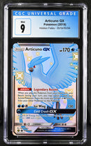 2019 Pokemon Hidden Fates Articuno GX SV54/SV94 CGC 9