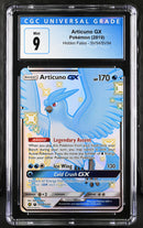 2019 Pokemon Hidden Fates Articuno GX SV54/SV94 CGC 9