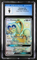 2019 Pokemon Hidden Fates Drampa GX SV80/SV94 CGC 9