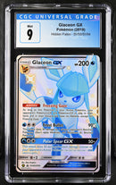 2019 Pokemon Hidden Fates Glaceon GX SV55/SV94 CGC 9