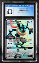 2019 Pokemon Hidden Fates Greninja GX SV56/SV94 CGC 8.5