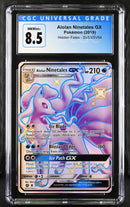 2019 Pokemon Hidden Fates Alolan Ninetales GX SV53/SV94 CGC 8.5