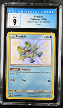 2019 Pokemon Hidden Fates Froakie SV11/SV94 Holo CGC 9