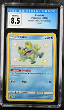 2019 Pokemon Hidden Fates Froakie SV11/SV94 Holo CGC 8.5