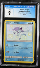 2019 Pokemon Hidden Fates Alolan Vulpix SV8/SV94 Holo CGC 9