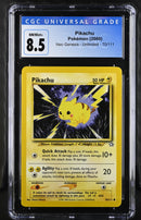 2000 Pokemon Neo Genesis - Unlimited Pikachu 70/111 CGC 8.5