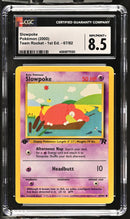 2000 Pokemon Team Rocket - 1st Edition Slowpoke 67/82 CGC 8.5